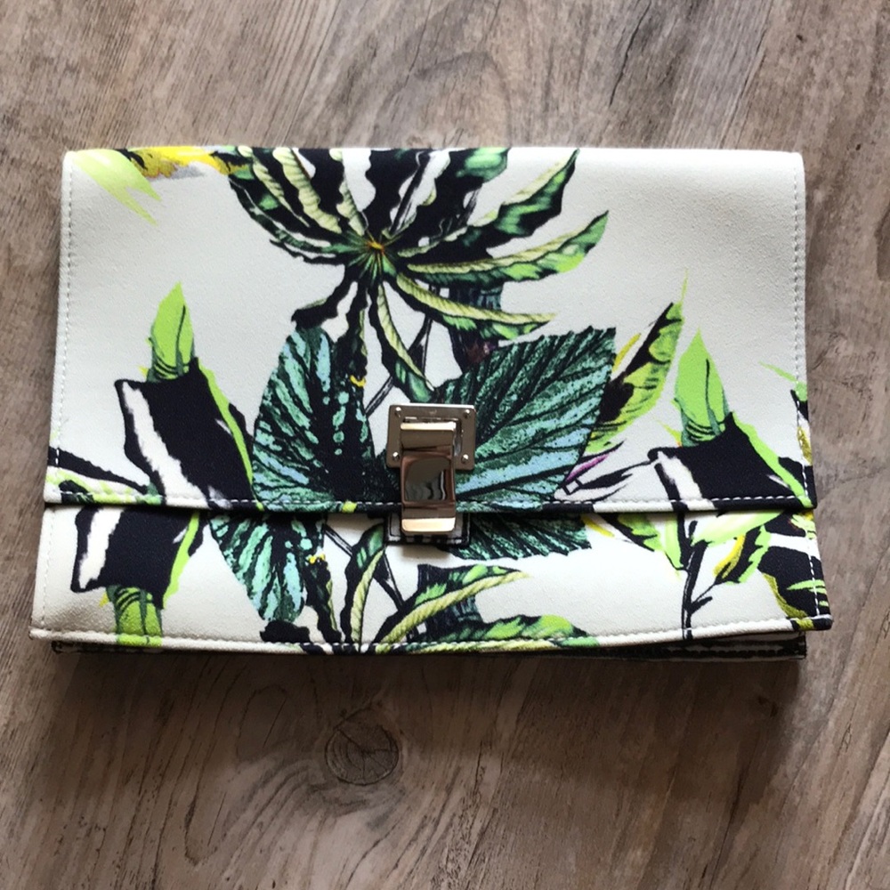 Proenza Schouler Paradise Lunch Box Clutch